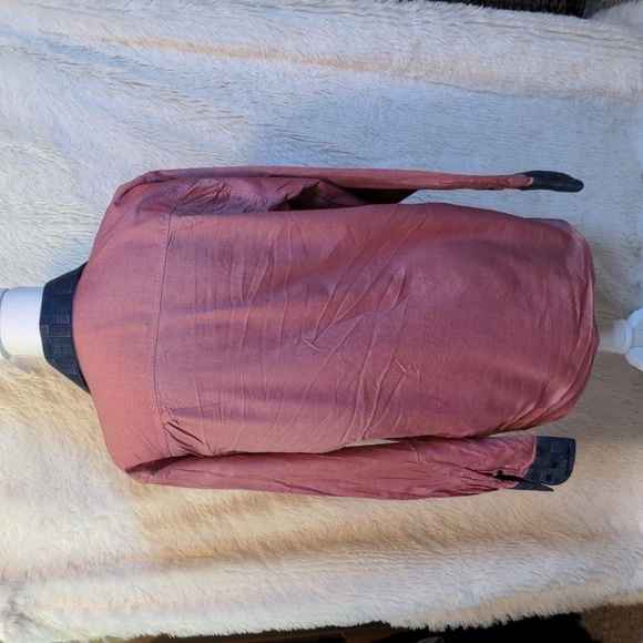 PRANDINA SEXY CUFF REVERSE COLOR BUTTON DOWN - Picture 4 of 10